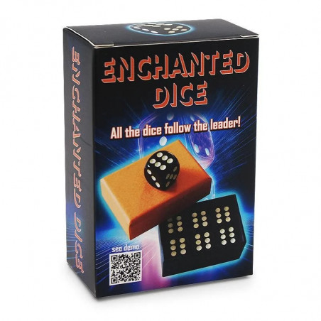 Enchanted Dice, boîte de magie avec dés pour effet de transformation