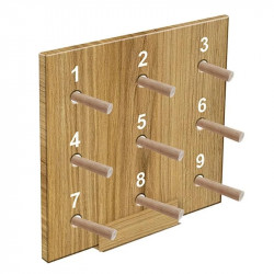 Plateau de jeu en bois The Winner par Tora Magic pour tour de mentalisme Merlin Magie