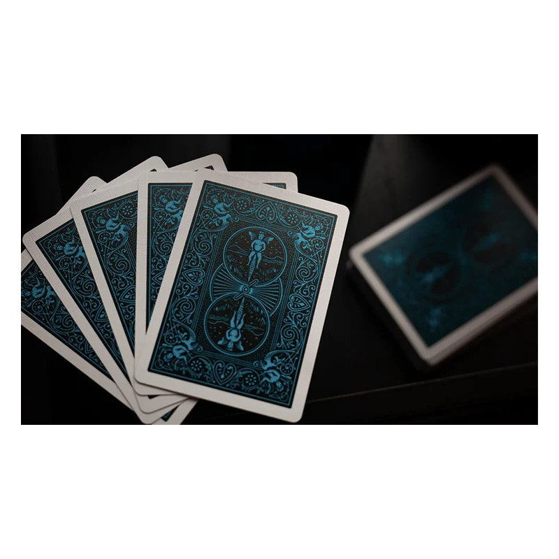 Dos de cartes Bicycle Neon aux couleurs Pantone vibrantes pour la magie.