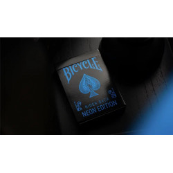 Jeu de cartes Bicycle Neon Rider Back édition limitée Card-Addiction chez merlin magie