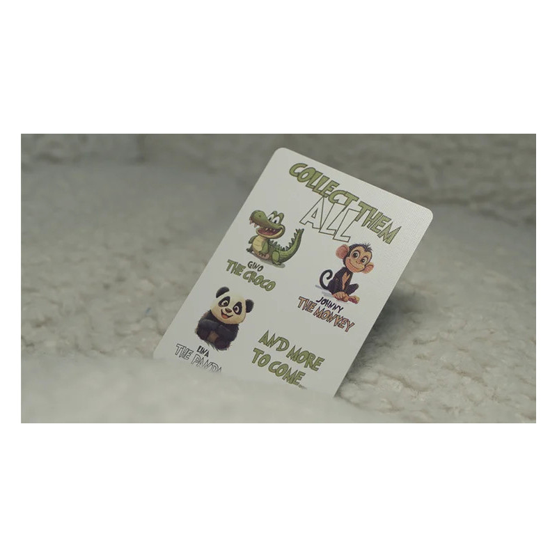Carte Double Dos et Jokers identiques du jeu Gino the Croco.