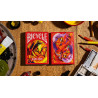 Bicycle Sari Sari color red edition, coffret de cartes artistique