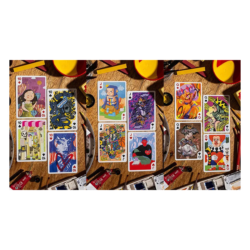 Gros plan sur les cartes Red Gem et Jack the Executioner édition Lemonade.