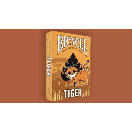 Bicycle Tigre Playing Cards, jeu de cartes illustré avec tigre