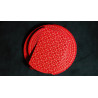 Bicycle x Laura London Playing Cards, dos borderless rouge et or