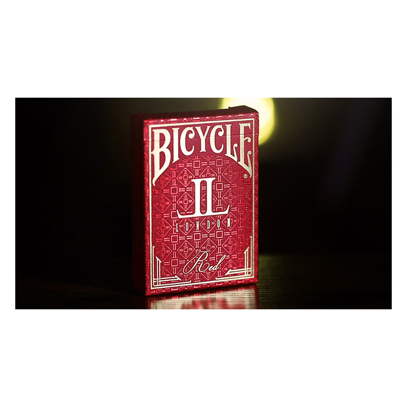 Jeu de cartes Laura London Red édition Card Table Artifice Bicycle.