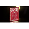 Bicycle x Laura London Playing Cards, jeu de cartes rouge et or
