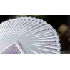 Reflections Ponder Pink Playing Cards by Emily Sleights, dos marqué élégant