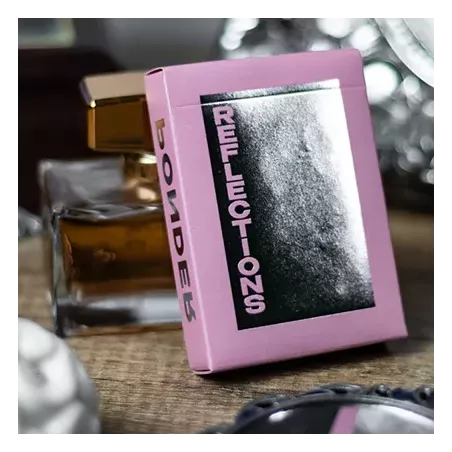 Reflections Ponder Pink Playing Cards by Emily Sleights, visuel principal