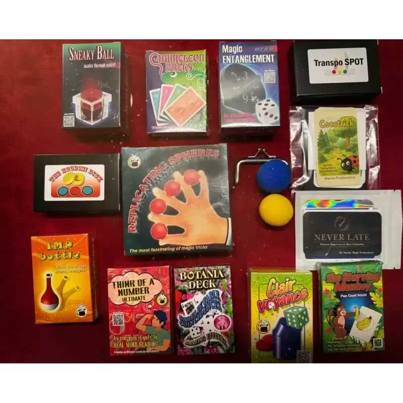 L'Arsenal du Magicien : Le Méga-Pack de 14 Tours, visuel du pack