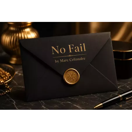 No Fail By Marc Celiandre, visuel principal de la routine de magie