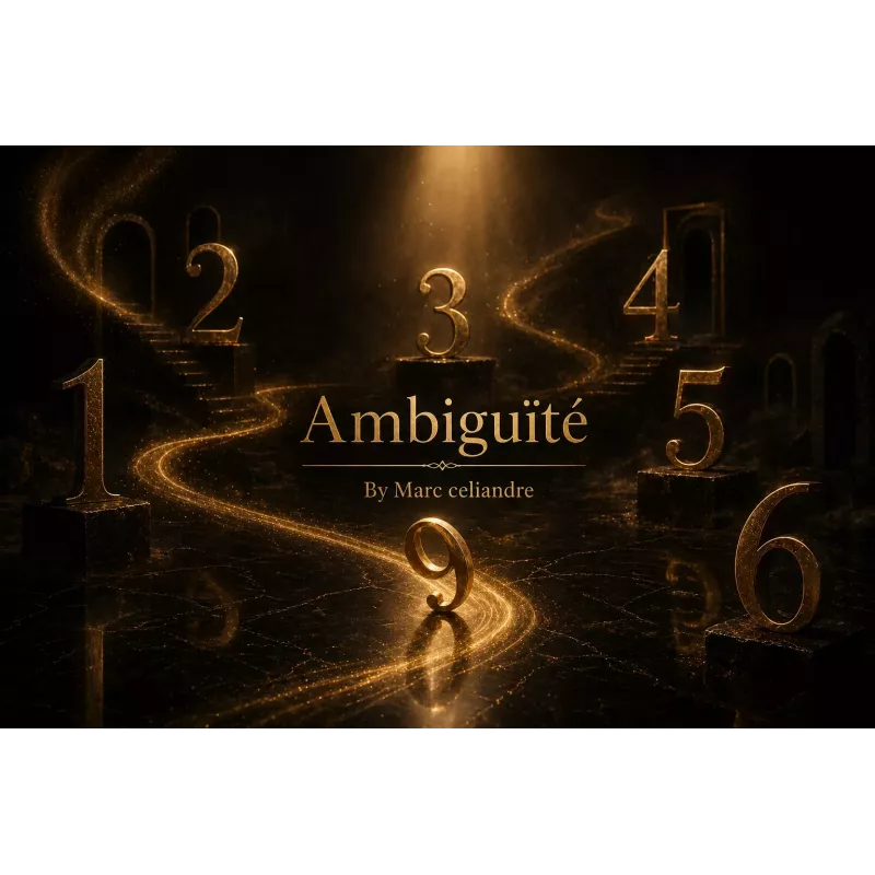 Ambiguïté by Marc Celiandre, visuel principal du tour de magie