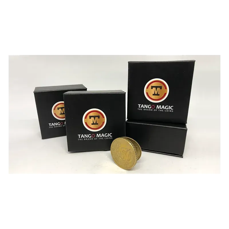 Flipper Coin 50 Cent Euro by Tango - pièce truquée pour magie des pièces