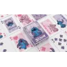 Bicycle Disney Stitch violet - packaging gaufré avec vernis sélectif