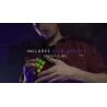 Rubik's Cube 3D Advertising vue détaillée du design en relief