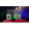 Rubik's Cube 3D Advertising vue principale du cube publicitaire 3D