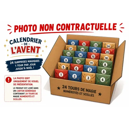 Calendrier de L'avent 24 tours de magie, 24 tours pour Noël