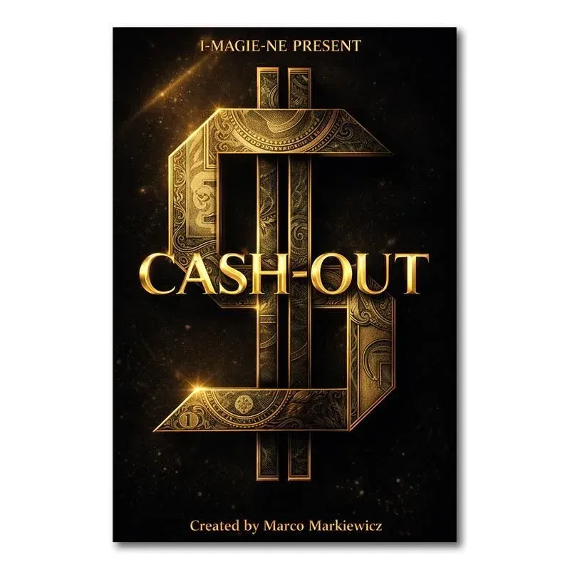 Cash-Out by Marco Markiewicz, tour de close-up avec transformation de billet en carte