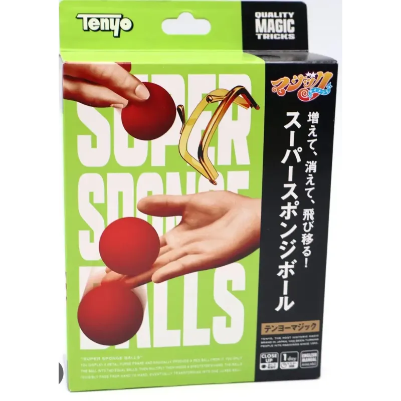 Super Sponge Balls T-217 by Tenyo Magic, balles mousse pour magie