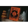 Bicycle Reverse Orange, jeu de cartes Bicycle au design orange