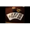 Locomotive Playing Cards, détail du design des cartes
