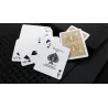 Mini jeu de cartes Bicycle Gold, détail du design des cartes