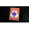 Mini jeu de cartes Bicycle Orange, format miniature pour magie et collection