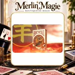 Chèvre – Bicycle Chinese Zodiac Playing Cards