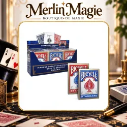 jeu de carte Bicycle Bleu ou rouge Standard ou rider back