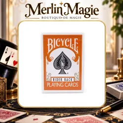 Bicycle carte jeu Orange