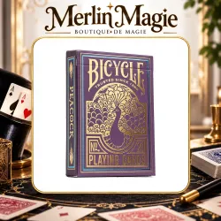 Bicycle - Purple Peacock Playing Cards