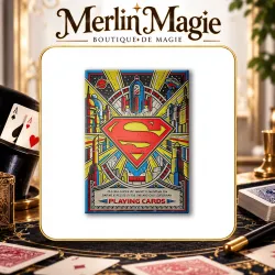 Superman playing cards