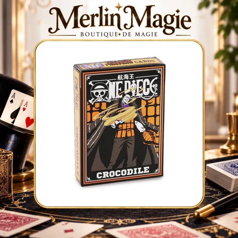 One Piece Crocodile | Jeu de cartes manga collector