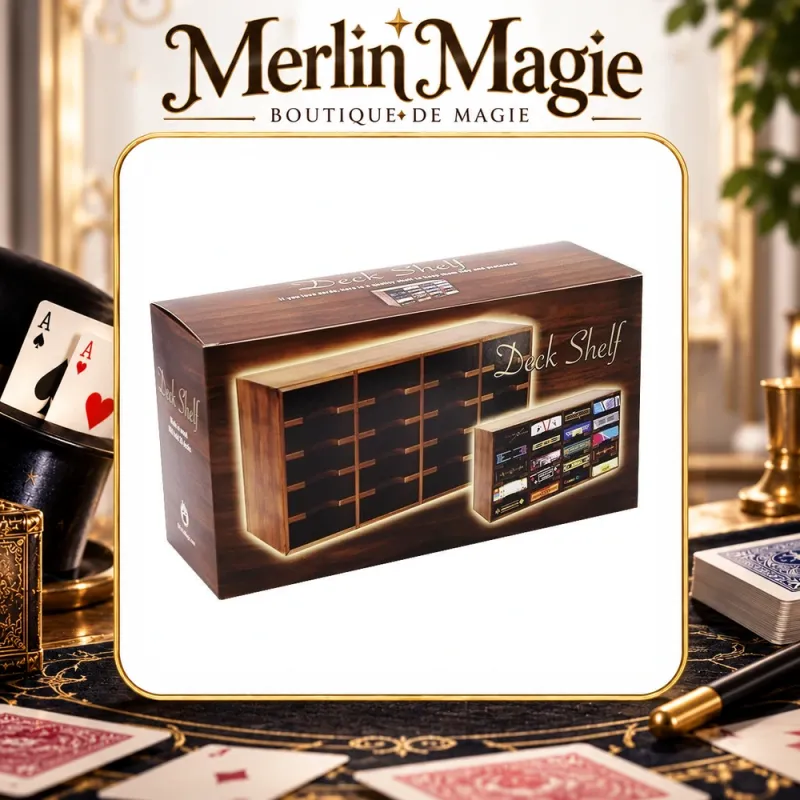 Deck Shelf Wood | Étagère bois pour jeux de cartes