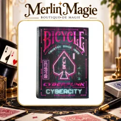 Bicycle - Cyberpunk Cybercity Playing Cards