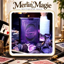 The Constellation purple Playing Card by Deckidea