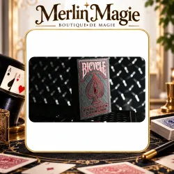 Bicycle Rider Back Crimson Luxe
