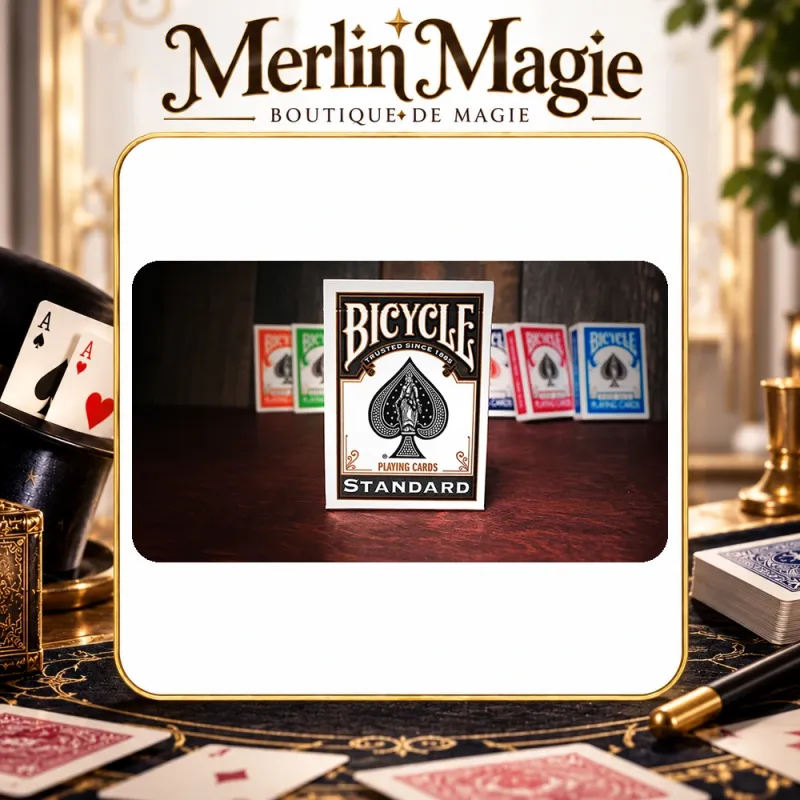 Bicycle Black | Jeu de cartes magie et collection