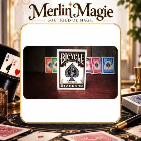 Bicycle Black | Jeu de cartes magie et collection