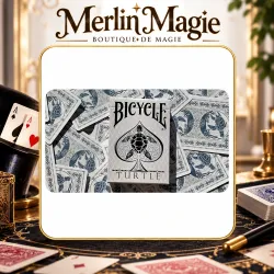 Gilded Bicycle Turtle Sea Playing Cards
