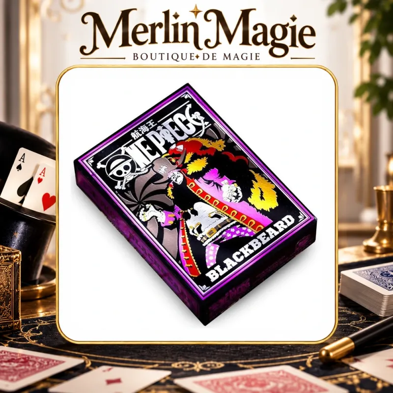 One Piece Blackbeard | Jeu de cartes manga collector