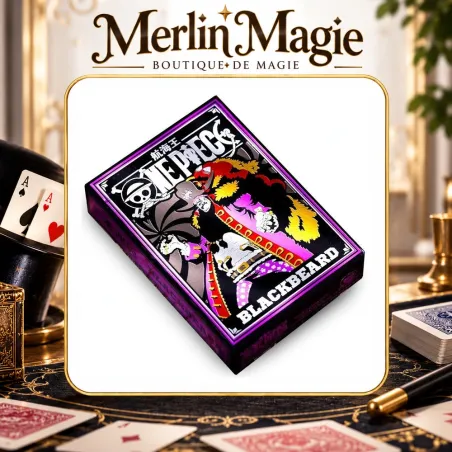 One Piece Blackbeard | Jeu de cartes manga collector