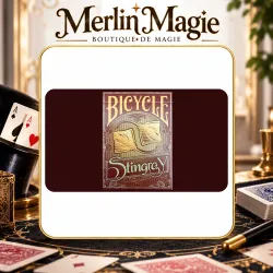 Bicycle Stingray (Orange) Playing Cards