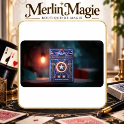 Captain America Playing Cards by theory11