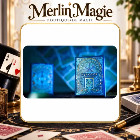 Peacock Playing Cards | Jeu de cartes design paon