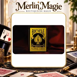 Bicycle Reverse (Yellow) Playing Cards