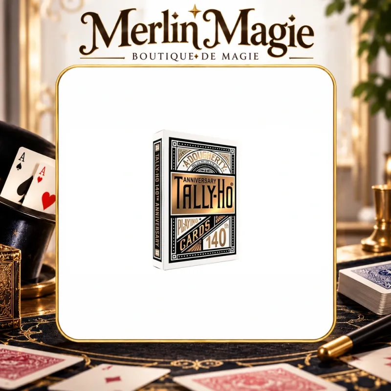 Tally Ho 140e Anniversaire | jeu de cartes magie pour magicien