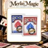Bicycle Blank Backs | jeu de cartes magie pour magicien