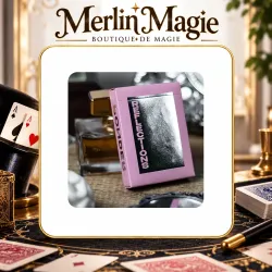 Reflections Ponder (Pink) Playing Cards by Emily Sleights
