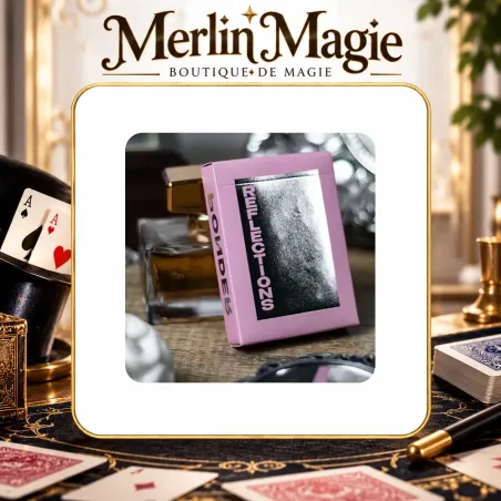 Reflections Ponder Pink | jeu de cartes magie pour magicien